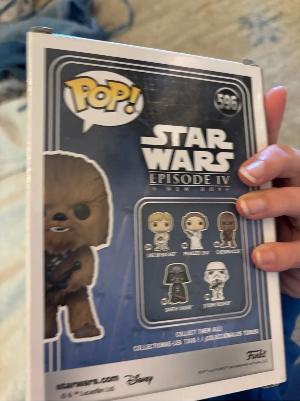 Funko Chewbacca Pop! Figure in Brown and Black
